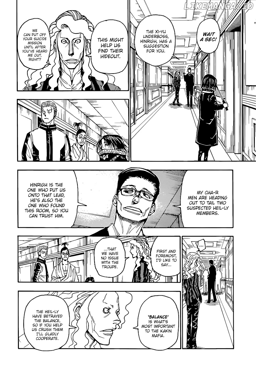 Hunter x Hunter, Chapter 398 image 07